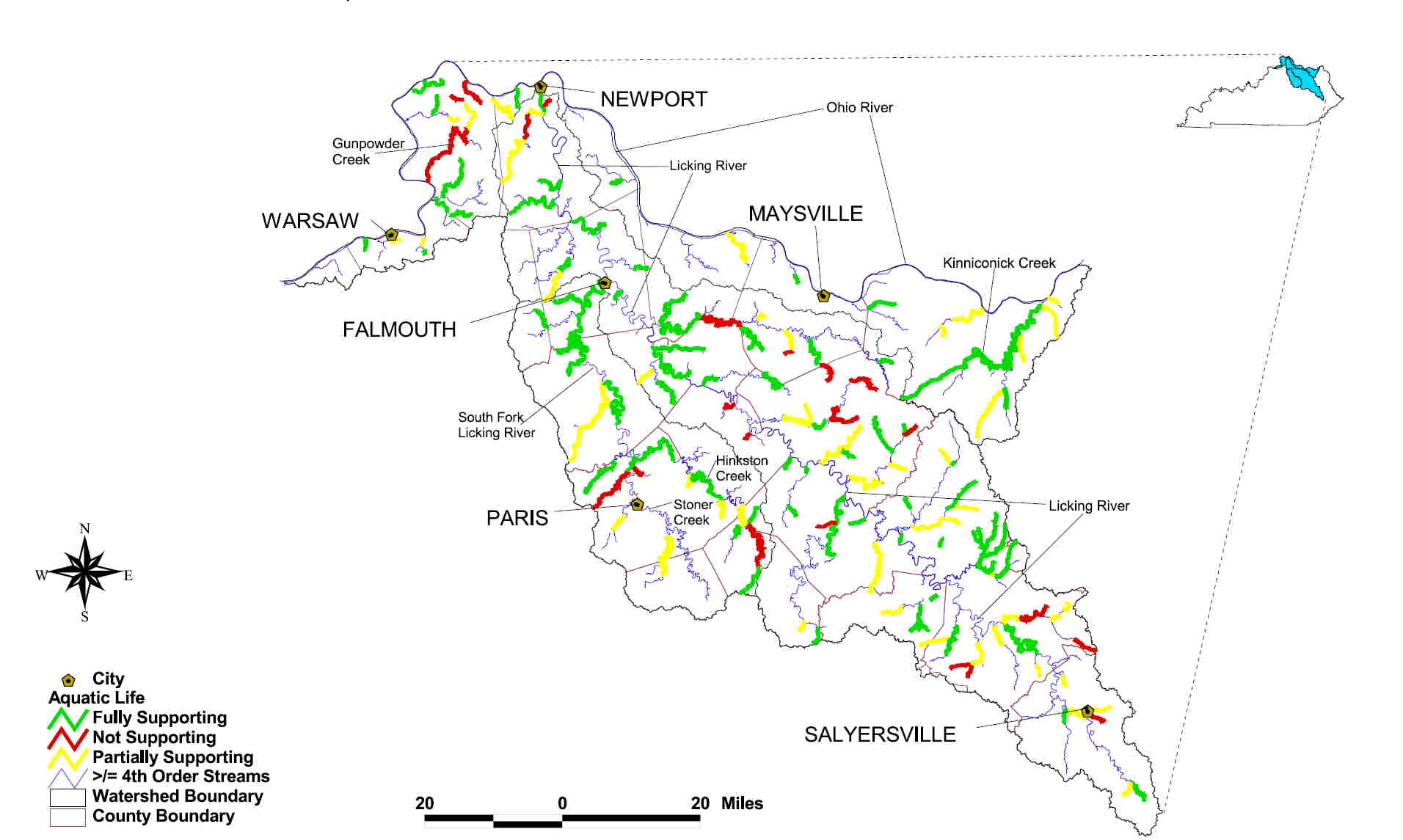 Paris Ky Wastewater Treatment Plant And Water Distribution Maps